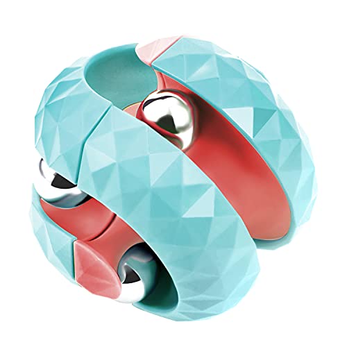 Orbit Ball Toy, Fidget Cubes Top Spinning Toy, as Stress Relief Gifts & Creative Decompression Toys, Puzzle Games for Kids Children Adults
