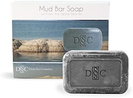 Deep Sea Cosmetics | Antibacterial Dead Sea Mud Soap - Nourishing | Dead Sea Mud Soap with Dead Sea Minerals (1 Pack)
