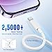 USB C to Lightning Cable 3FT 2Pack [Apple MFi Certified], Power Delivery iPhone Cables Type C iPhone Charger Cord Fast Charging Compatible iPhone 14 13 12 11 Pro Max X XS XR 8 7 6s Plus SE