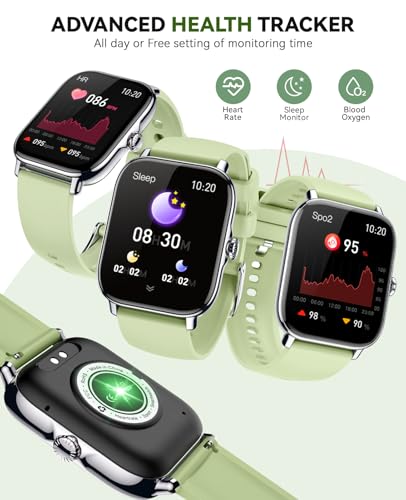 Image of Smart Watch for Women Men- Answer /Make Call, 2025 IP68 Waterproof Fitness Step Sleep Tracker Watch with Monitor Activity Counter Smartwatch for Andriod iPhone iOS Samsung Compatible