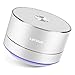 Produktbild LENRUE Bluetooth Lautsprecher, Tragbare Mini Speaker mit LED Licht, Verbessert Bass, Mikrofon, 5 Stunde Spielzeit, Kabellos Lautsprecher für iPhone, iPad, Huawei, PC, Laptop, Tablets, Heim (Silber)
