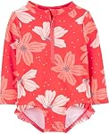 Simple Joys by Carter's Baby-Boys Long Sleeve Zipper One Piece SwimsuitOne Piece Swimsuit