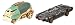 Hot Wheels Star Wars Jabba the Hutt vs. Han Solo In Carbonite Vehicles