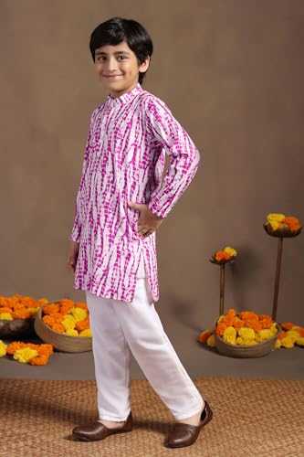 Image of Fashion Dream Boys Cotton Blend Geometric Kurta Pyjama Set|Boy Kurta Set|Kurta Pyjama Set|Ethnic Set|Kurta Pyjama|Ethnic Set|Kurta And Payjama Set|Kurta Set