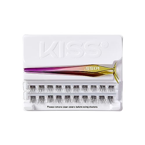 Cílios postiços KISS ImPress, 12 mm, 20 conjuntos
