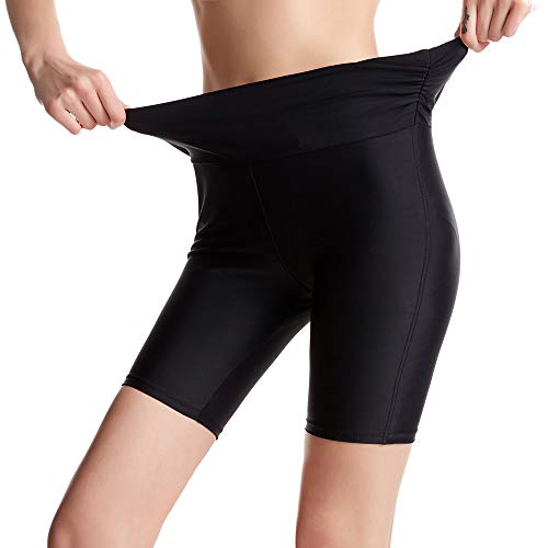 KEEPRONE Women's Swim Pants, UPF 50+ High Waisted Swimsuit Leggings