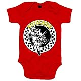Body bebé Motocross carrera - Rojo, Talla única 12 meses