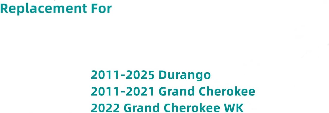 Driver/Left Side Front Door Window Glass Laminated Replacement for Dodge Durango 2011-2025 / Jeep Grand Cherokee 2011-2021 / Jeep Grand Cherokee WK 2022