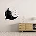 YMSHD Pegatinas de Pared de Artes Marciales, Pegatinas de Vinilo para Pared de Kung Fu, decoración Deportiva, Papel Tapiz extraíble, 57 x 57 cm
