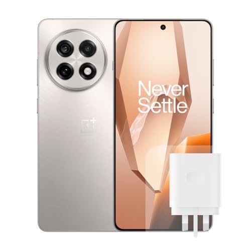 OnePlus 13R Smartphone 12 GB RAM + 256 GB ROM, Snapdragon 8 Gen 3, 6.78 120Hz Display, 50MP Dual Camera + OIS, 6000 mAh Battery, with 80W SUPERVOOC Charge, Astral Trail