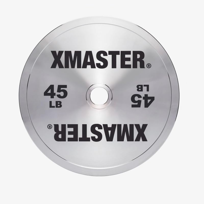 XMASTER FITNESS Chrome Steel Plates