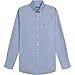 IZOD Men's Performance Comfort Long sleeve Solid Button Down Shirt, Mazarine Blue Bt, XX-Large Tall