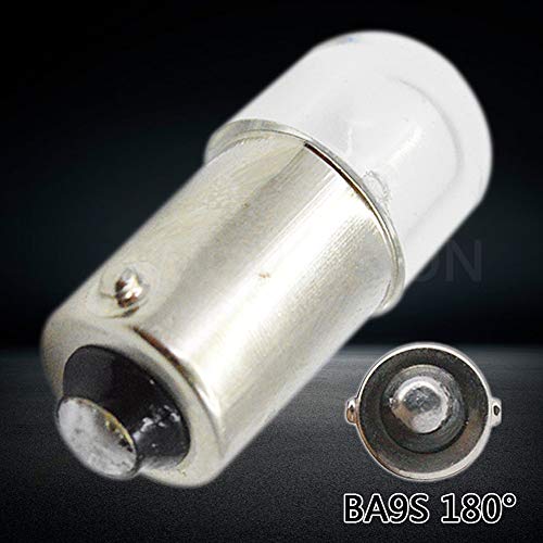Ruiandsion - 5 lampadine LED BA9S da 6 V, luce
