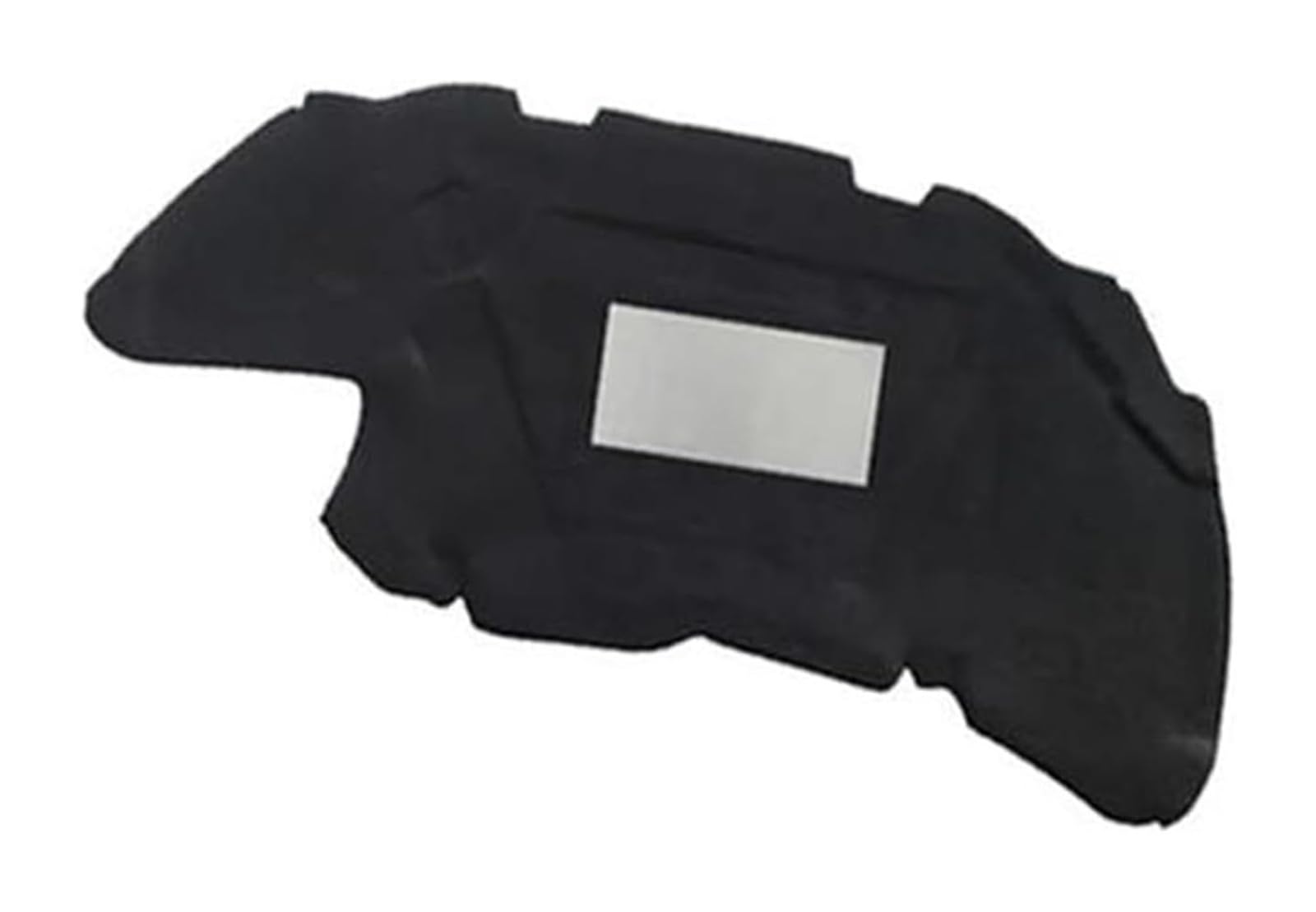 for Peugeot 206 2003-2013 Car Hood Engine Heat Soundproof Cotton Mat Car Sound Insulation Cotton(Black Style 2)