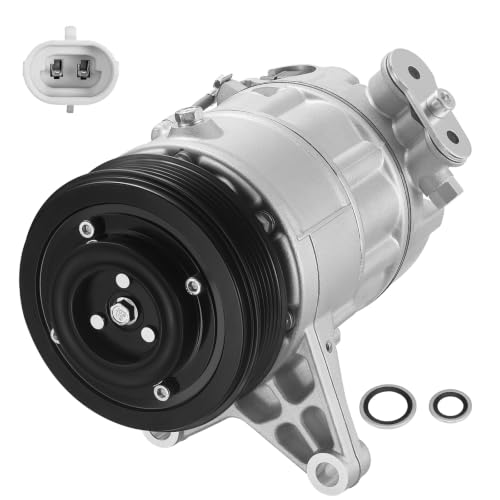 Image of BDFHYK 98565 Air Conditioning A /C Compressor Compatible with Buick Allure 2010 V6 3.0L /3.6L, LaCrosse 2010 V6 3.0L, LaCrosse 10-11 V6 3.6L, Cadillac SRX 10-11, Saab 9-4X 2011