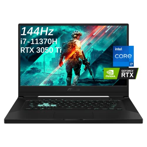 Newest-ASUS-TUF-Dash-F15-Ultra-Slim-156-Gaming-Laptop-144Hz-FHD-Intel-i7-11370HUp-to-48GHz-NVIDIA-Geforce-RTX-3050-Ti-24GB-DDR4-RAM-1TB-NVMe-SSD-Thunderbolt-4-WiFi-6-Windows-10