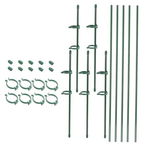 BinZyronic 胡蝶蘭スタンド ugreen 磯竿 花と植物のつる杭 ? ガラス繊維製で軽量 植物クライムサポート 落下防止