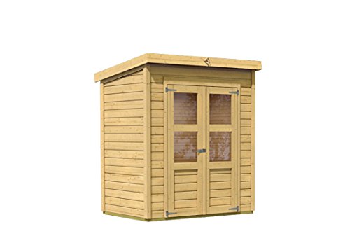 Unbekannt Karibu Gerätehaus Merseburg 2 Natur 14 mm – Bild 2