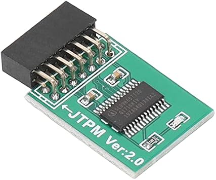 TPM Module 14 Pin for MSI TPM 2.0 Module LPC Interface TPM Module Board with Strong Encryption for Win11 LPC Interface Security Module