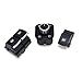 Set of 3 Chrome Electric Power Window Mirror Switch For VW Eos Golf MK5 MK6 GTI