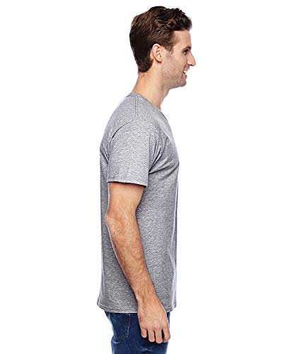 Image of Hanes Men's X-Temp Performance T-Shirt (Light steel, 3XL)