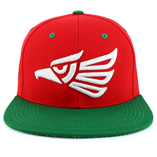 Image of Trendy Apparel Shop Hecho En Mexico Eagle 3D Embroidered Snapback Cap