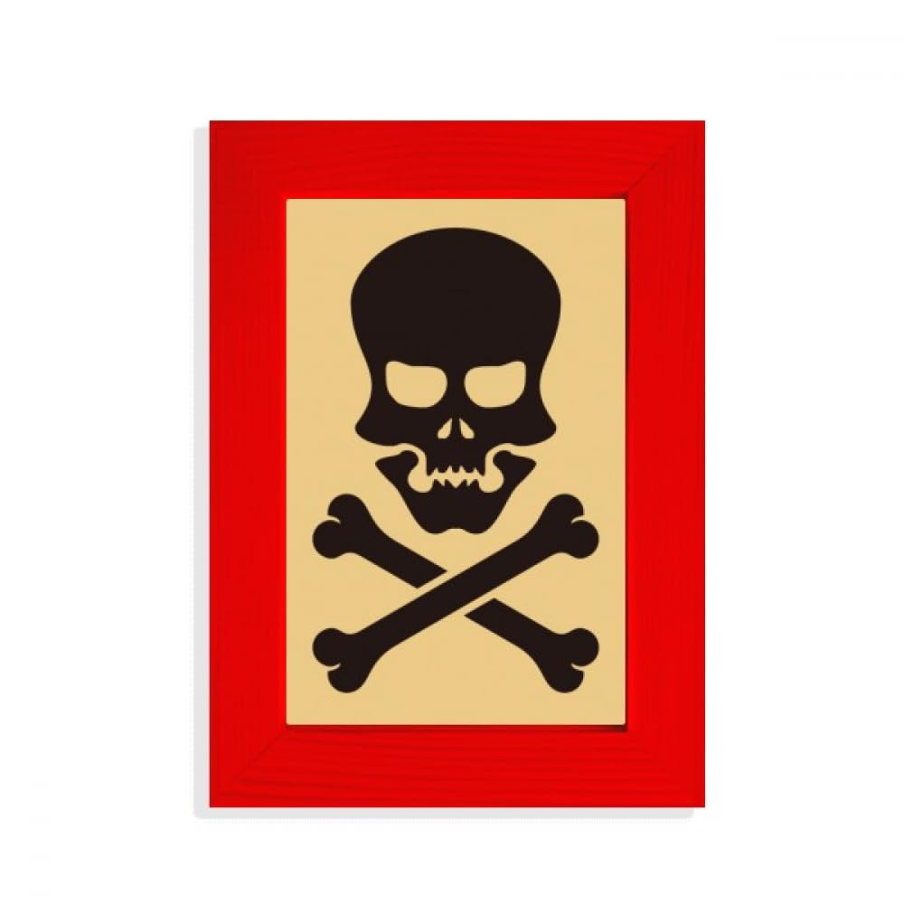 Cadre photo rouge Halloween L BS art déco tendance pour affiches