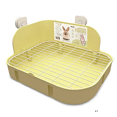 Lettiera per Gatti Grande scatola dei rifiuti con pastiglie bonus, cassetto, scatola della toilette angolare e padella pet più grande per porcellini per adulti cavia, cincillà, furetto, galesaur, picc