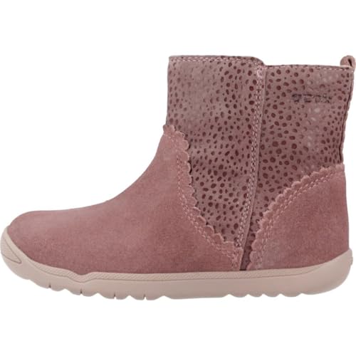 Geox B MACCHIA GIRL A, Bottine, DK ROSE,