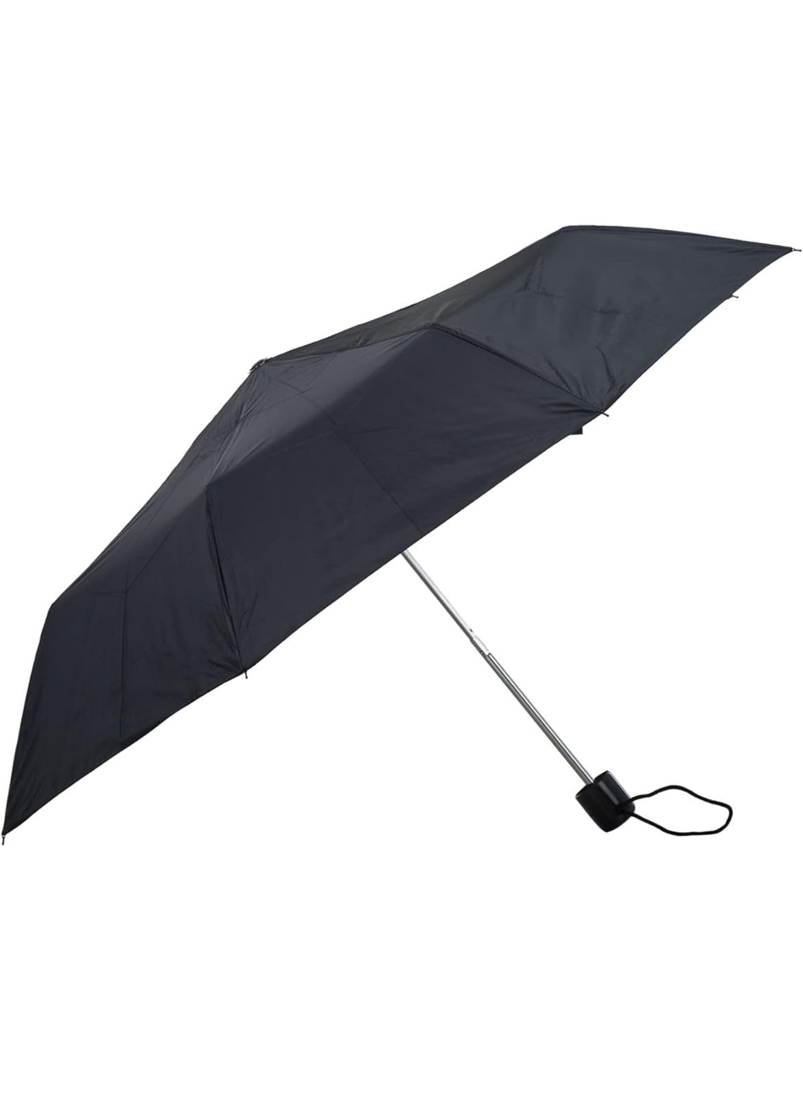Raj 3 Fold Large Umbrella for Men and Women, 3 fold umbrella, Umbrella for Men & Women (Manual, Black/Silver)-image-21