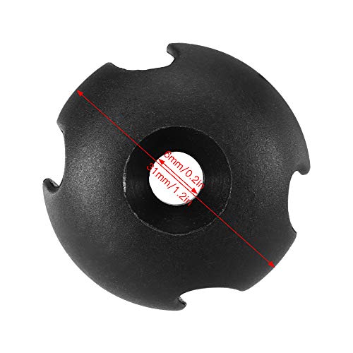 KKmoon 10pcs guia de linha de convés com fenda arredondada acessórios de encaixe para barco caiaque