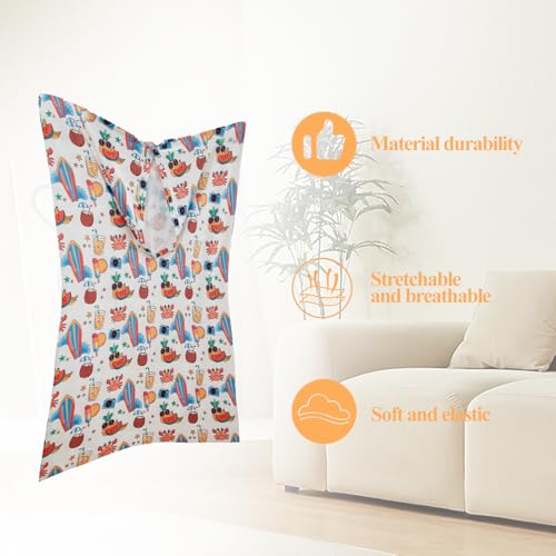 Image of Sensory Body Sock for Kids, Full Body Sock Wrap for Autistic Children to Relieve Stress, Summer Relaxing Sensory Compression Body Sack for Kids Sensory Processing Disorder for Kids Girl