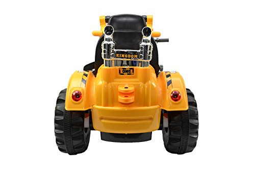 Kinderfahrzeug - Elektro Auto Baufahrzeug - 12V7AH Akku,2 Motoren 132cm Lang