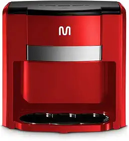Cafeteira Elétrica Dupla 2 Xícaras 300ml 127V 500W Vermelho Multi - GO047