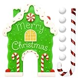 Décor d'hiver ludique : les jouets de golf Gingerbread allient art et divertissement grâce à des motifs gingerbread soignés et des détails saisonniers, offrant une façon créative pour élever l'atmosphère tout en offrant des moments agréables pour tous les âges en setting festif, avec des designs attrayants et d'hiver qui encouragent le jeu et embellissent les décorations de Noël