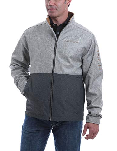 Image of Cinch Men's Multi Color Blocked Textured Bonded Jacket Multi XX-Large