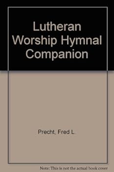 Hardcover Lutheran Worship Hymnal Companion Book