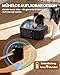 Kittyspout Trinkbrunnen für Hunde Kabellos, 8L Grosse Hundebrunnen Katzenbrunnen mit Bewegungsmelder, Hunde Trinkbrunnen Kabellos mit Akku 4000mAh, mit Leiser Pumpe und Aktivkohlefilter