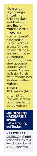 Zirkulin Artischocke Verdauungshelfer 30 Kapseln - 60.000mg pro Kapsel - Hochdosiert - effektive Unterstützung der natürlichen Fettverdauung - wohltuend für Magen, Leber und Galle – Bild 5