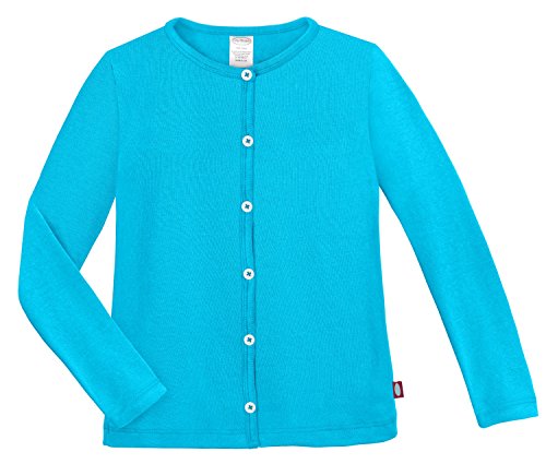 Image of City Threads Girls Cardigan Top Button Down Sweater Layering School Play for Sensitive Skin SPD Sensory Friendly