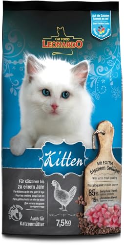 Leonardo Kitten Alimento seco para Gatos Cachorros (7,5 Kg)