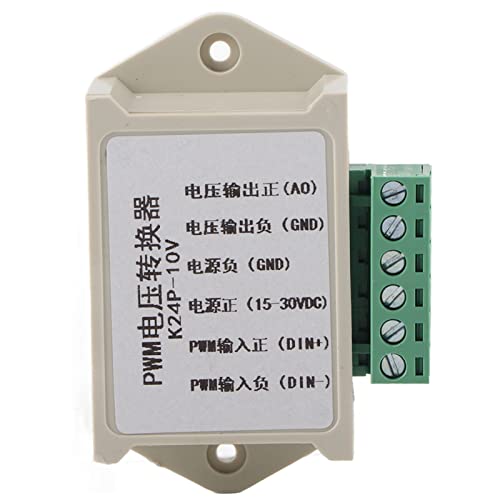 [SUPPORTO DI INGRESSO VERSATILE] Progettato per gestire segnali PWM a livello di 24 V, questo convertitore può ospitare un'ampia gamma di sorgenti di ingresso industriali.La sua struttura robusta garantisce prestazioni affidabili anche in ambienti difficili.