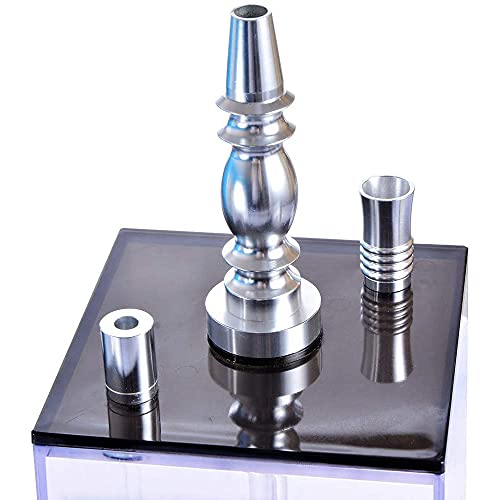 New Acryl Shisha Rohr Set Shisha mit LED-Licht Sheesha Silikon Bowl Hose Frühling Charcoal Tongs Chicha Narguile Zubehör… – Bild 5