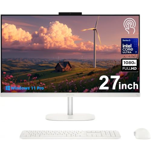 Image of HP OmniStudio 27 All-in-One Desktop Computer Ultra 7 16GB DDR5 1TB SSD