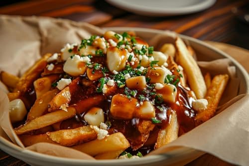 Poutine-Saucenmischung Les Trésors d’Érable – Dehydriert, 50g-Beutel – Perfekt für 4 Personen – Authentisches Rezept aus Québec