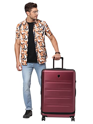 Image of Heys EZ Access 2.0 Range Burgundy Color Hard Large Luggage