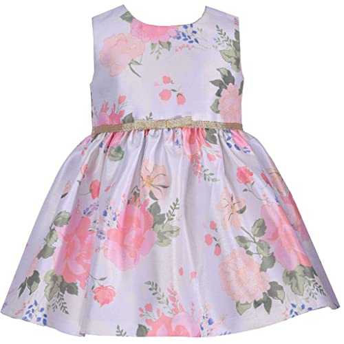 Bonnie Jean Girl's Spring Easter Dress and Coat Set for Baby, Toddler and Little Girls2