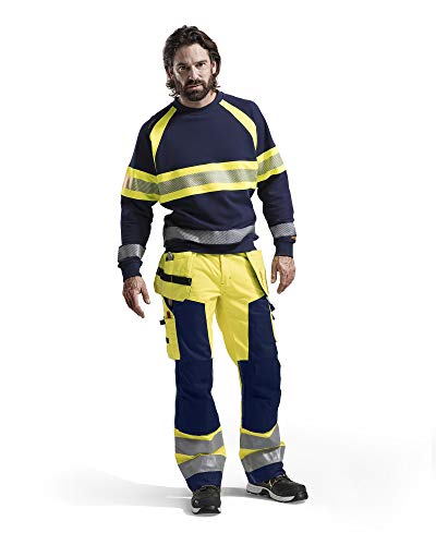 Pull haute visibilité contre le manque de visibilité Blaklader bleu L
