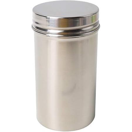 Amazon 火の色 キャニスター お茶筒 タバコケース お茶缶 コーヒーケース 保存容器 ステンレス製 蓋付き コーヒー豆と紅茶密閉缶 防湿保存 密封容器 密封びん 気密性抜群 銀色直径7cm 高さ13cm 保存容器 キャニスター オンライン通販