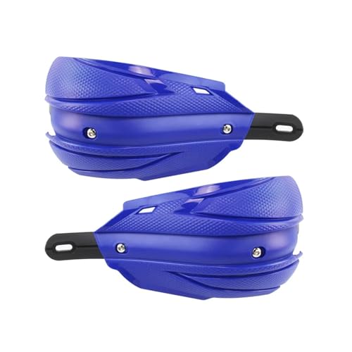 Protège-mains motocross bleu kit de protection poignée moto